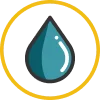 Icono de gota de agua